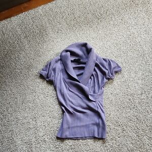 Iz Byer Purple Cowl Neck Camisole